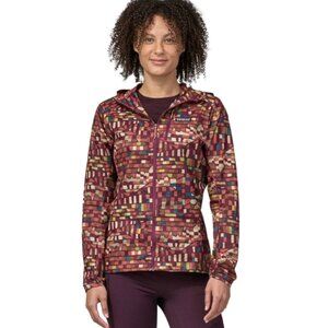 Patagonia Houdini Night Plum Zip Jacket Size XS